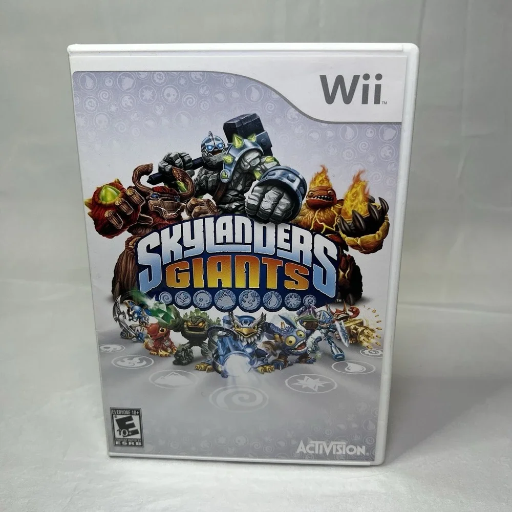 Skylanders: Giants Nintendo Wii 2012 With Manual Rated E 10+